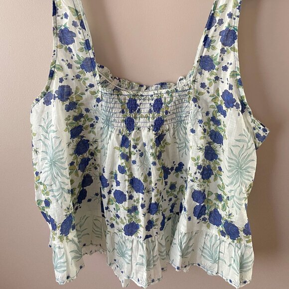 NWT Anthropologie Maeve Mixed Print Swing Tank Top size 3X Plus - Picture 7 of 9